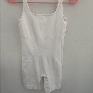 Woman’s One Piece White Romper